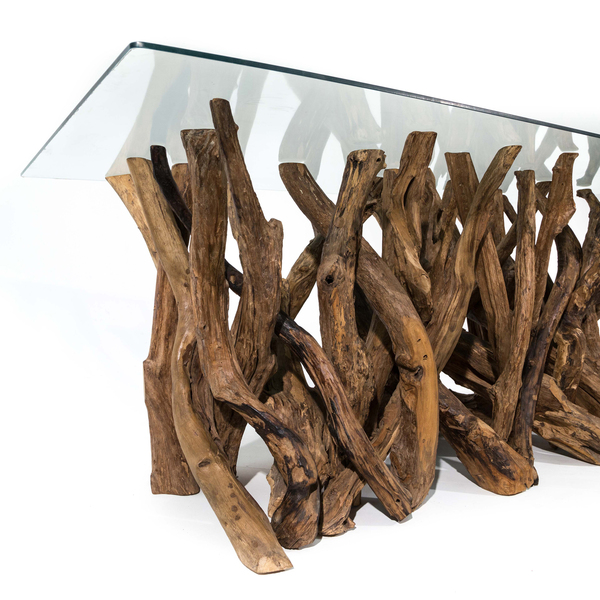 Leila Branchwood Rectangular Dining Table 180cm