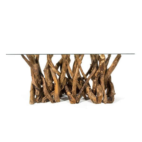 Leila Branchwood Rectangular Dining Table 180cm