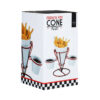 Hollywood French Fry Cone With 2 Dip Dishes And Metal Stand