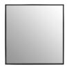 Loretta Matt Black Large Square Wall Mirror