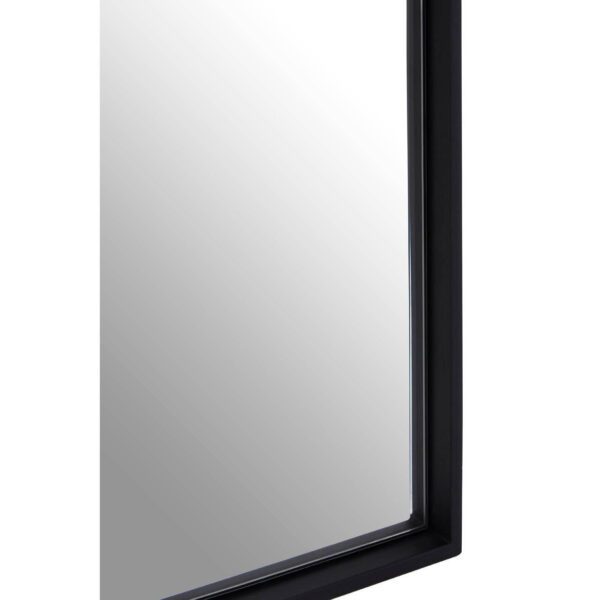 Loretta Matt Black Large Square Wall Mirror