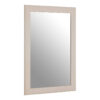 Heritage Antique White Wall Mirror