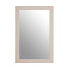 Heritage Antique White Wall Mirror