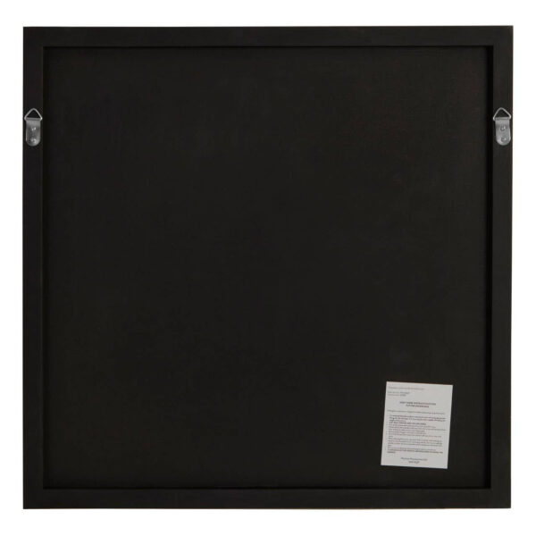 Ando Large Square Gold Finish Wall Mirror