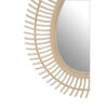 Mataram Teardrop Natural Rattan Wall Mirror