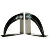 Set Of Two Buffalo Horn Bookends