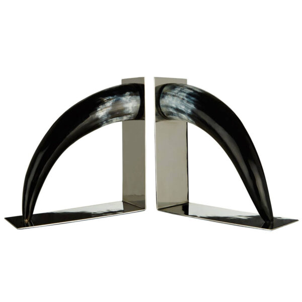 Buffalo Horn Trinket Boxes - Set of 2