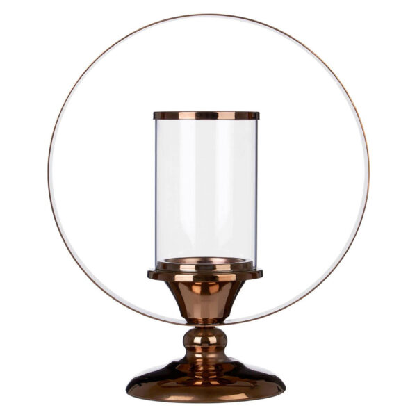 Kensington Townhouse Small Metal Candle Holder