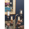 Kensington Townhouse Small Metal Candle Holder
