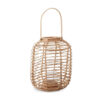 Mataram Tall Natural Rattan Lantern