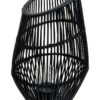 Mataram Black Rattan Lantern