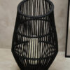Mataram Large Black Natural Rattan Lantern