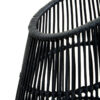 Mataram Large Black Natural Rattan Lantern
