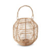 Mataram Natural Rattan Round Lantern