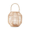 Mataram Natural Rattan Round Lantern