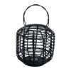Mataram Black Rattan Lantern