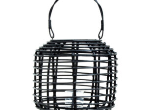 Mataram Black Rattan Lantern