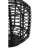 Mataram Black Rattan Lantern