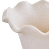 Sonata Small Cream Fluted Vase