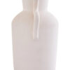 Sonata Large White Vase with Abstract Handles