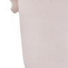 Sonata Large White Vase with Abstract Handles