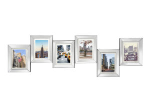 Opulence 6 Mirrored Multi Photo Frame