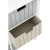 New England White 6 Drawers Chest