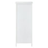 New England White 5 Drawers Chest
