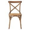 Lyon White Oak Wood Chair Weave Seat