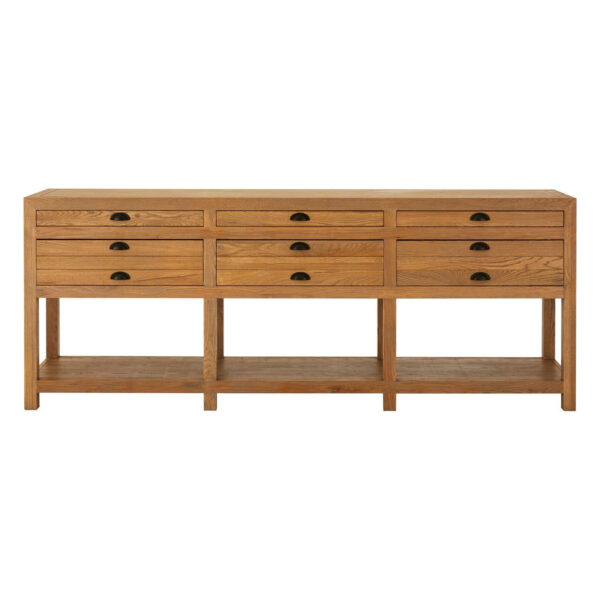 2404972__58012.1754509130.jpg Lyon Washed Grey Oak Wood Console Table with Drawers