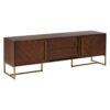 Brando Acacia Wood Effect Media Unit
