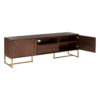 Brando Acacia Wood Effect Media Unit