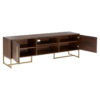 Brando Acacia Wood Effect Media Unit