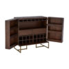 Brando Acacia Wood Effect Drinks Cabinet