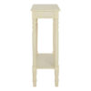 Heritage Ivory Rectangular Wooden Console Table