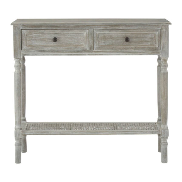 2405120__82805.1776963047.jpg Heritage Two Drawer Grey Wash Wooden Console Table