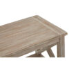 Heritage Two Tier Natural Wash Wooden Bookshelf