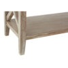 Heritage Two Tier Natural Wash Wooden Bookshelf