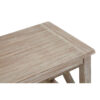 Heritage Natural Wash Two Tier Wooden Bookshelf