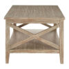 Heritage Natural Wash Rectangular Wooden Coffee Table