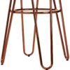 District Faux Fur Hairpin Bar Stool