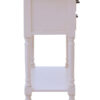 Heritage 3 Drawer White Wooden Console Table