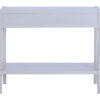 Heritage 2 Drawer White Wooden Console Table