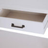 Heritage 2 Drawer White Wooden Console Table