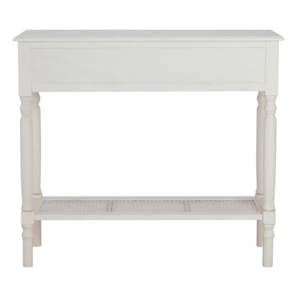 2405809_03__84957.1767160576.jpg Heritage White Wooden Console Table with 2 Drawer