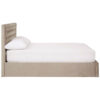 Hannah Mink Velvet Ottoman Double Bed