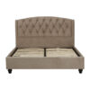 Josephine Mink Brushed Velvet Double Bed