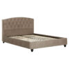 Josephine Mink Brushed Velvet Double Bed