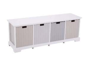New England 4 Drawer Bench
