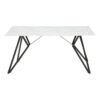 Weston Marble Effect Dining Table with 6 Chairs Set